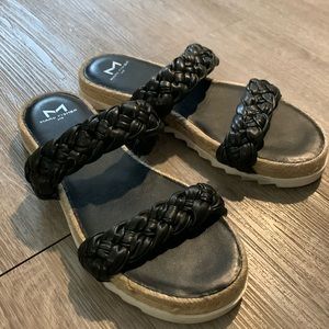 Vegan Leather Slides 7